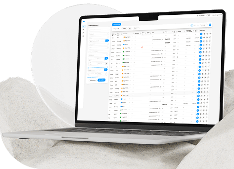 Превью интерфейса CRM DealerDeck
